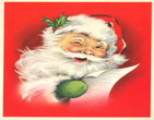 santa claus vintage 220